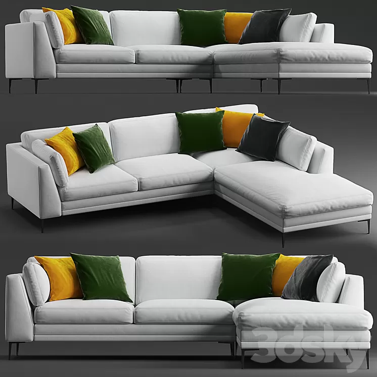 Furninova Avignon sofa 3D Model