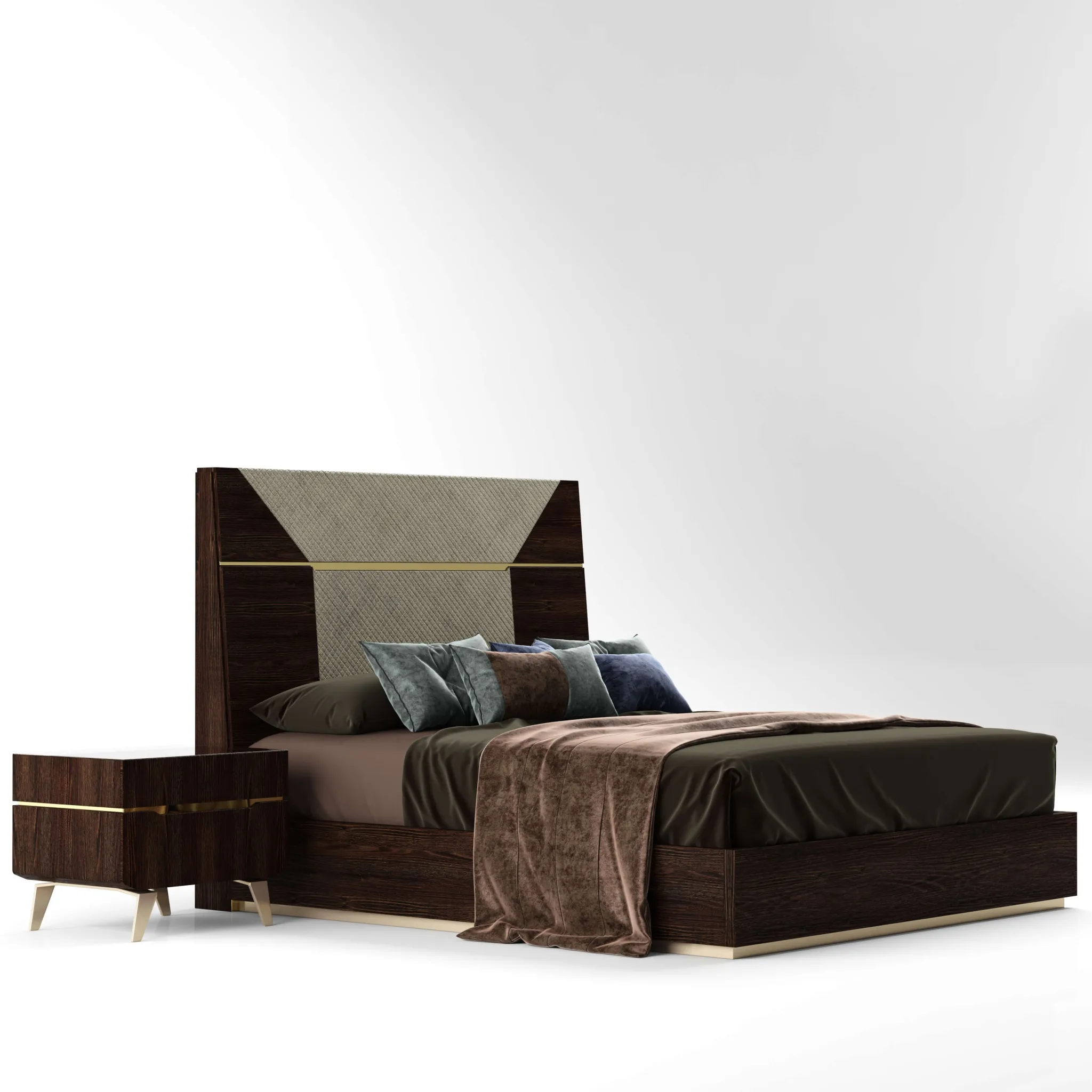furniture - Accadermia bed 3D Model