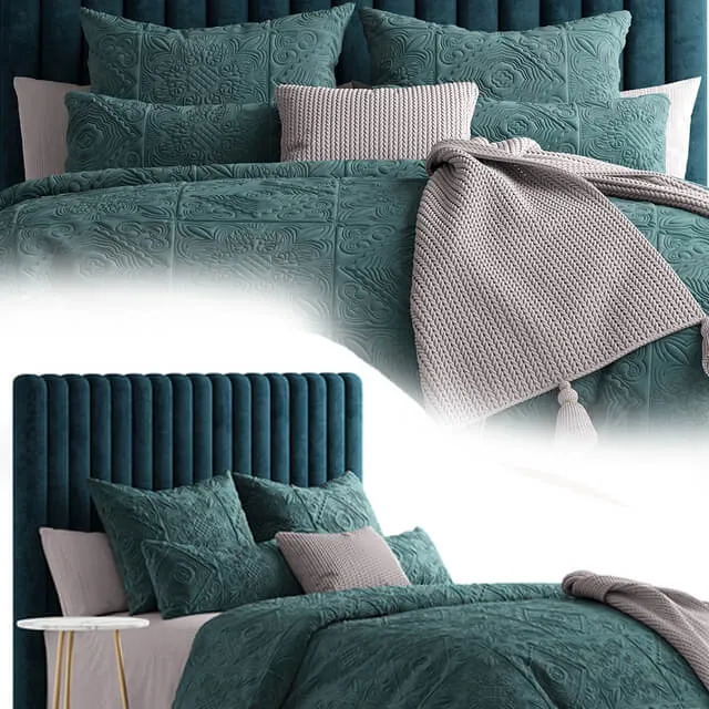 furniture - Adairs Australia Bed 3D Model