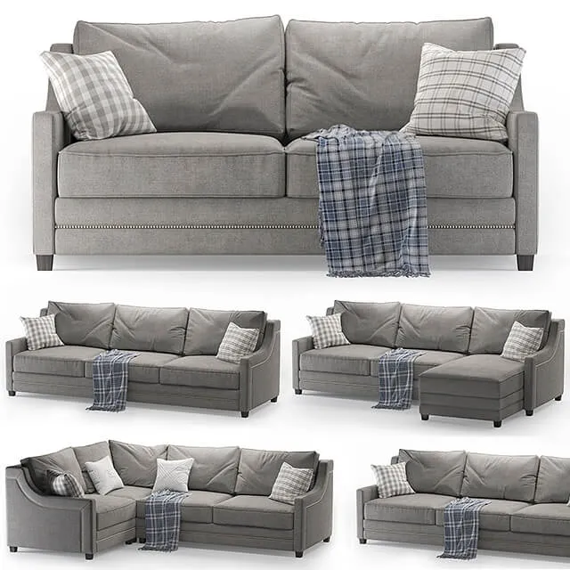 furniture - Aesthetics Soprano Set sofa 3D Model