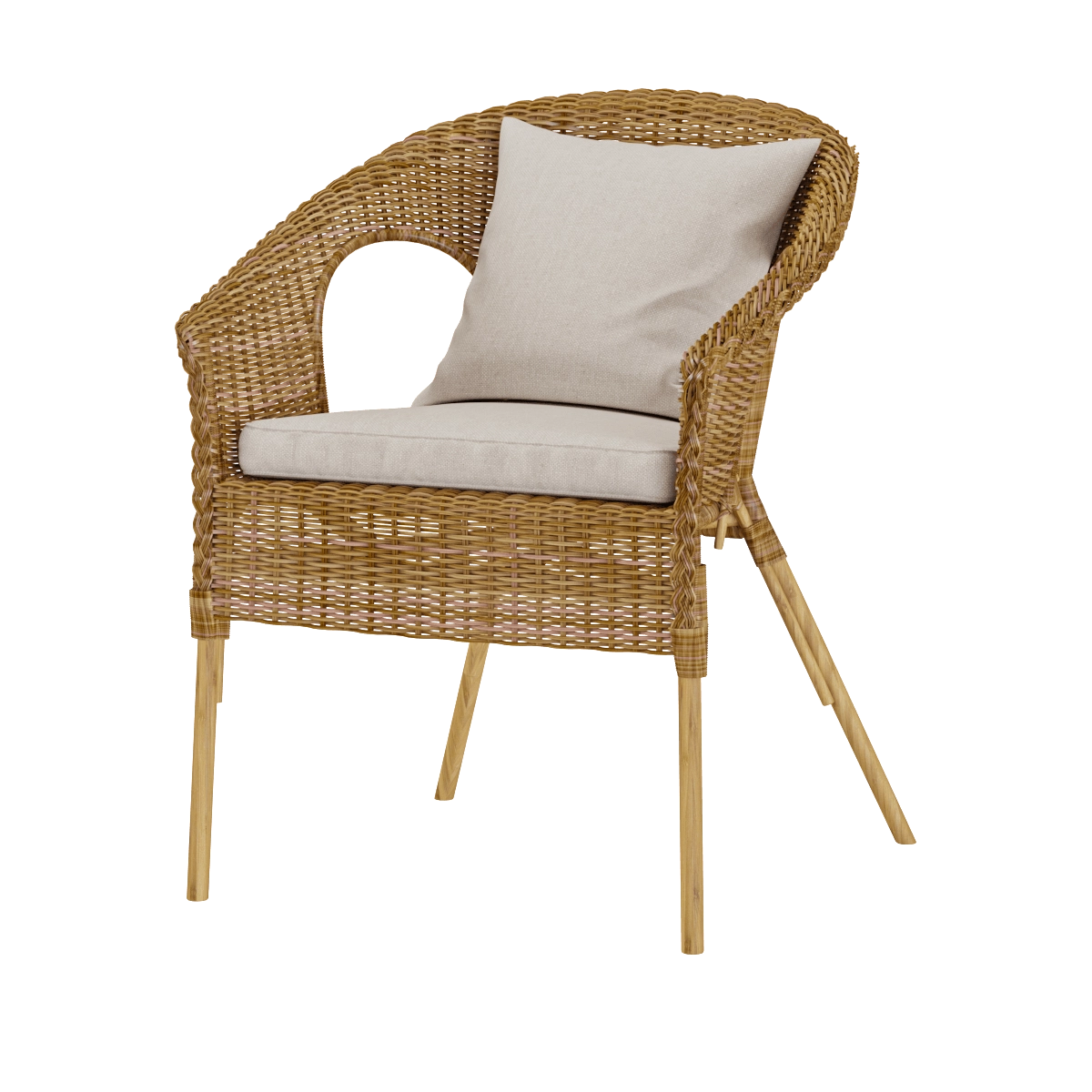 furniture - Agen armchair 3D Model