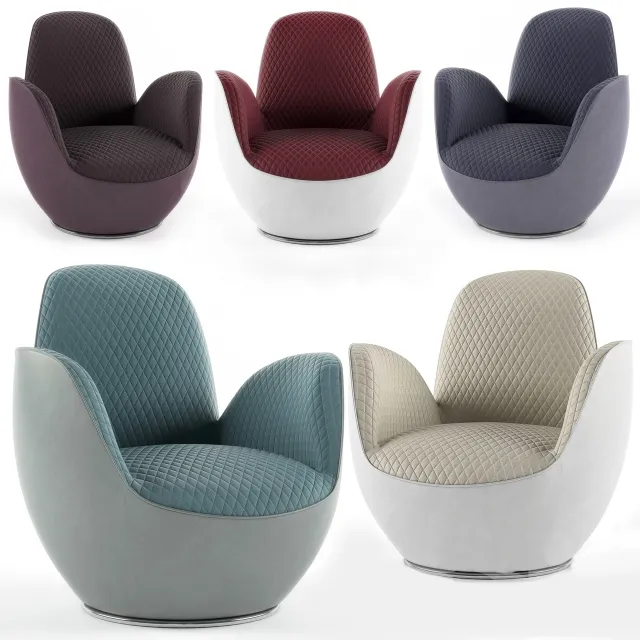 furniture - Aircel Fauteuil armchair 3D Model