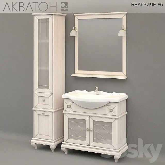 Furniture Akvaton Beatrice 85 3DModel