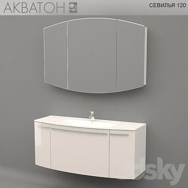 Furniture Akvaton Sevilla 120 3DModel