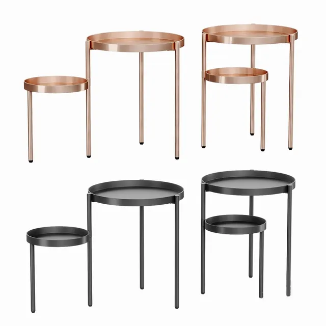 furniture - Alana table 46 3D Model