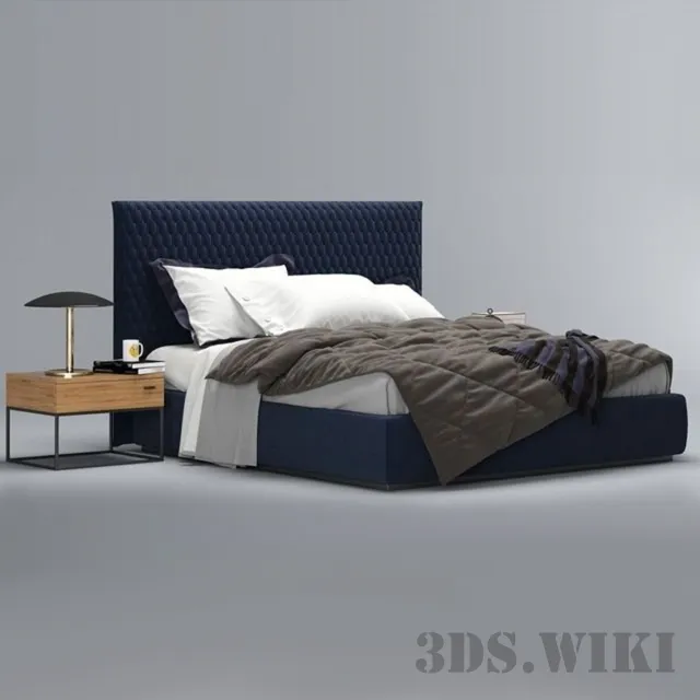 furniture - Alf Allen bed 3D Model