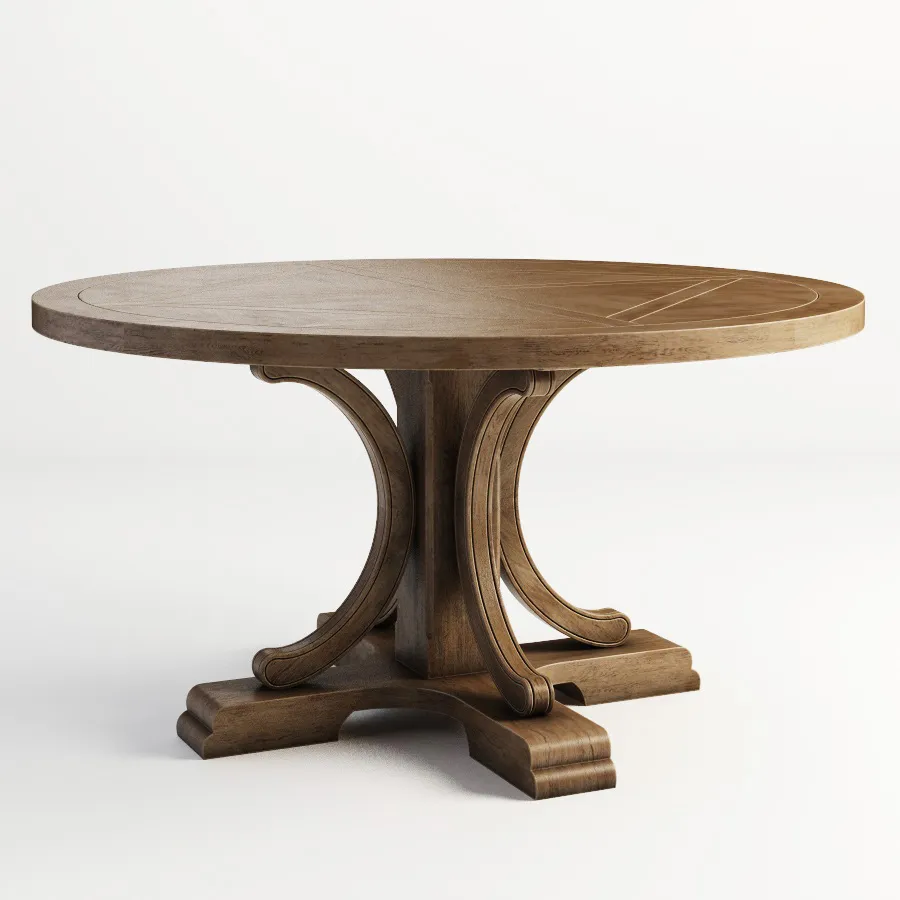 furniture - Alford round table 09 3D Model