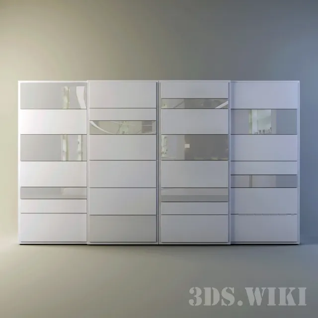 furniture - Alias Alf wardrobe 3D Model