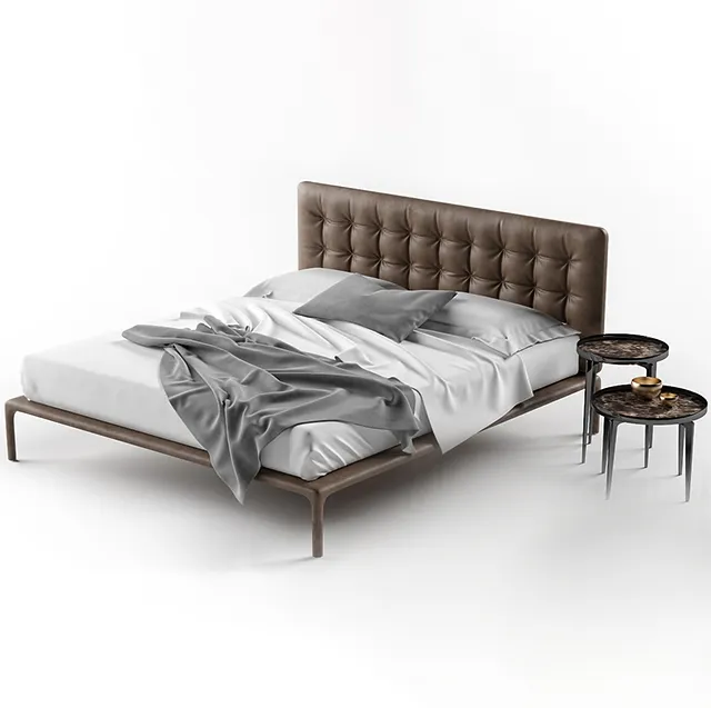 furniture - Alivar Boheme bed 2 3D Model
