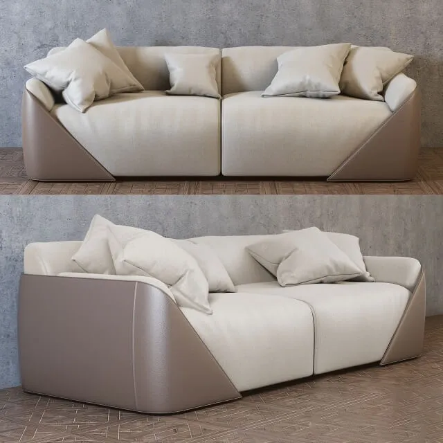 furniture - Alivar Lagoon sofa 378 3D Model