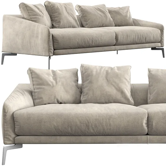furniture - Alivar Land sofa 0285 3D Model