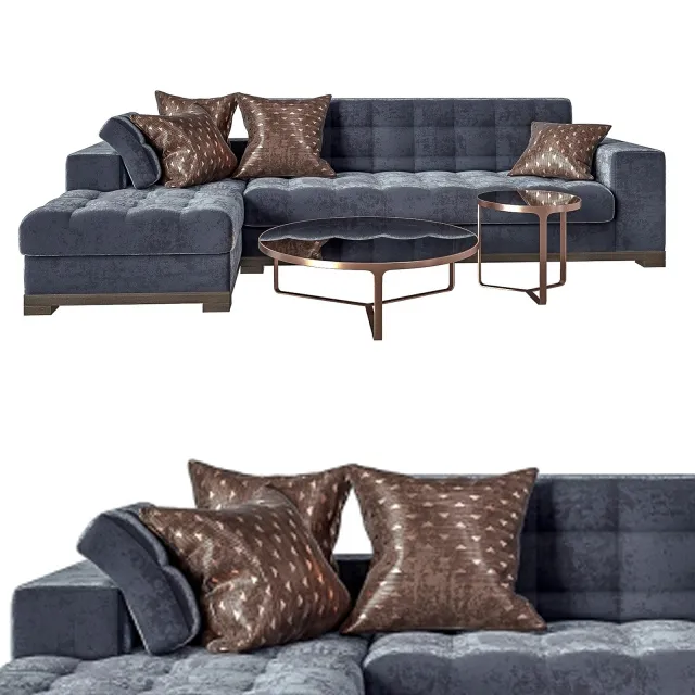 furniture - Anders Svenska mobler and  cage tacchini 3D Model