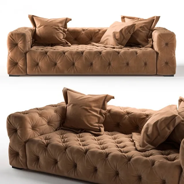 furniture - Andrea sofa and armchair 3D Model