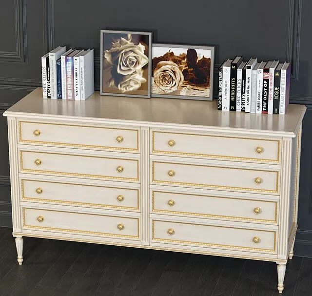 furniture - Angelo Cappelini commode art 211 3D Model