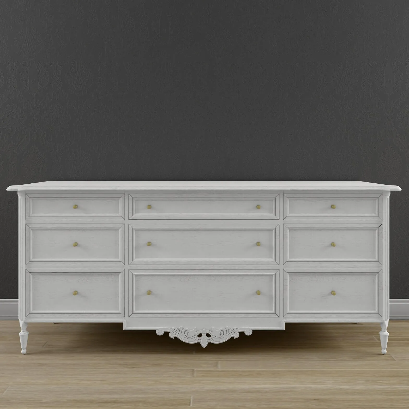 furniture - Angelo Cappellini (202х52х90) 3D Model