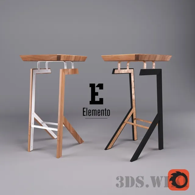 furniture - ANIMA Stool 3D Model