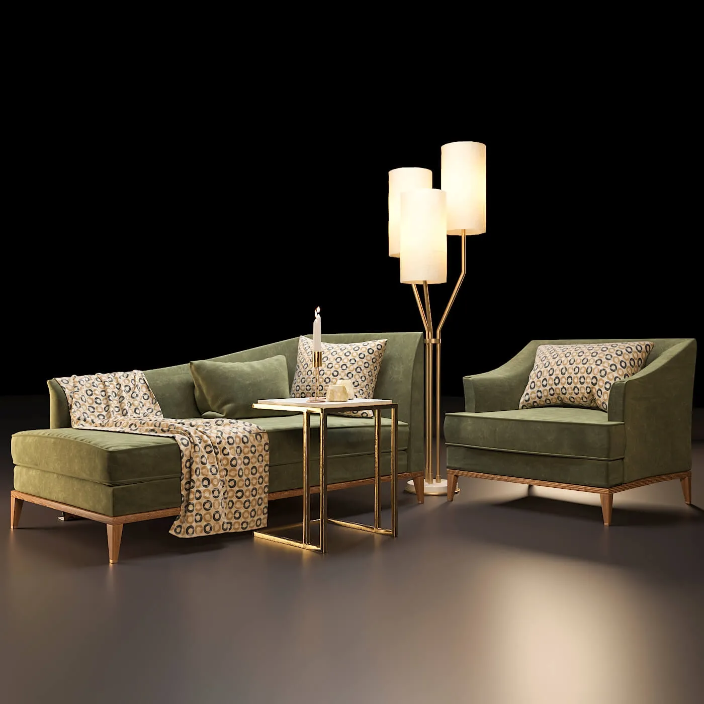 furniture - Any  Hone Furniture Set 3D Model