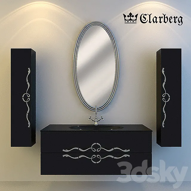 Furniture Aqwella Clarberg Due amanti 100 3DModel