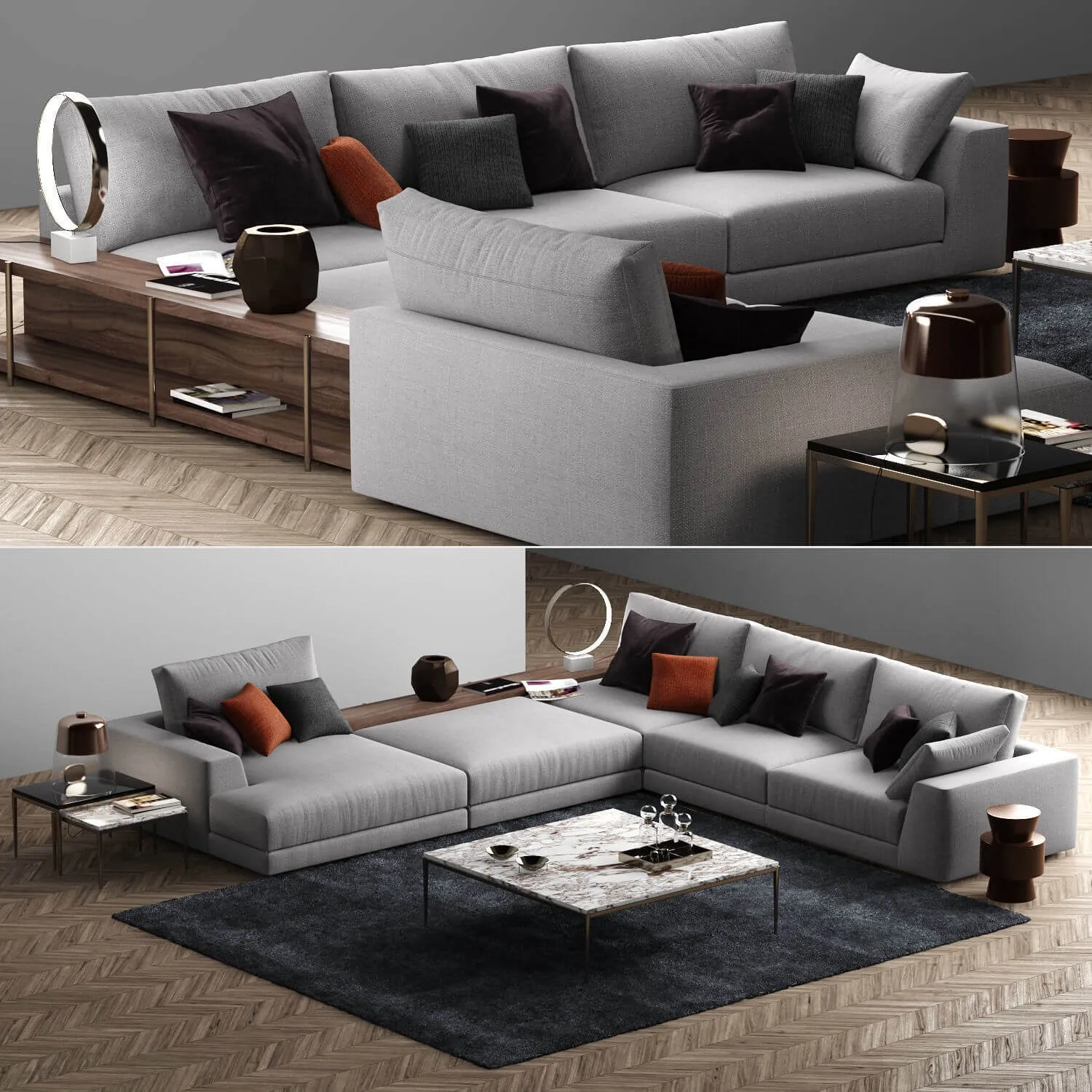 furniture - Argo sofa - MisuraEmme 3D Model