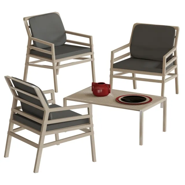 furniture - Aria set 3D Model