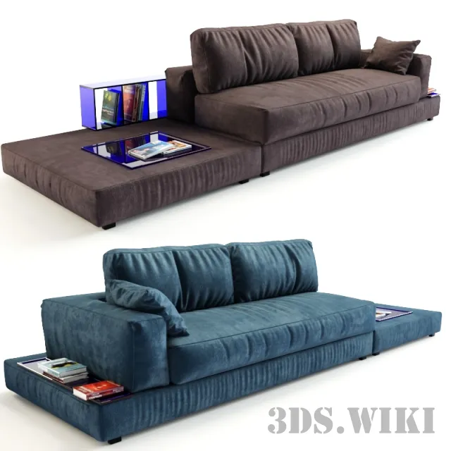 furniture - Arketipo Plat sofa 3D Model