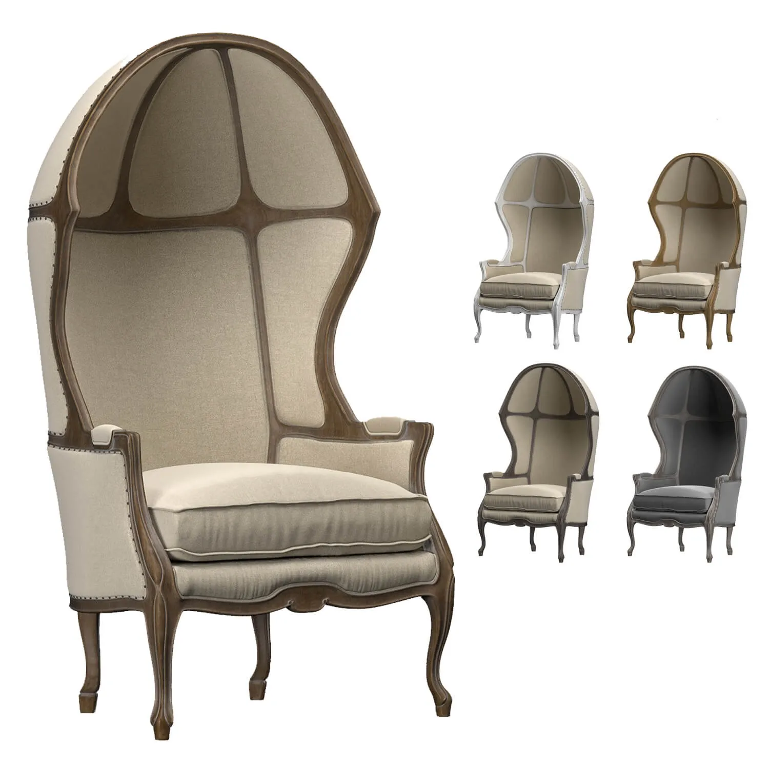 furniture - Armchair 005 3D Model