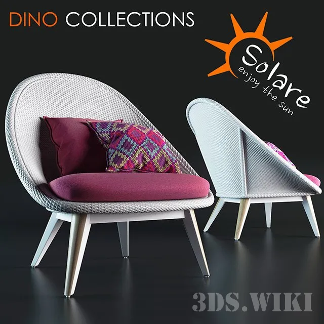 furniture - Armchair 3D Model