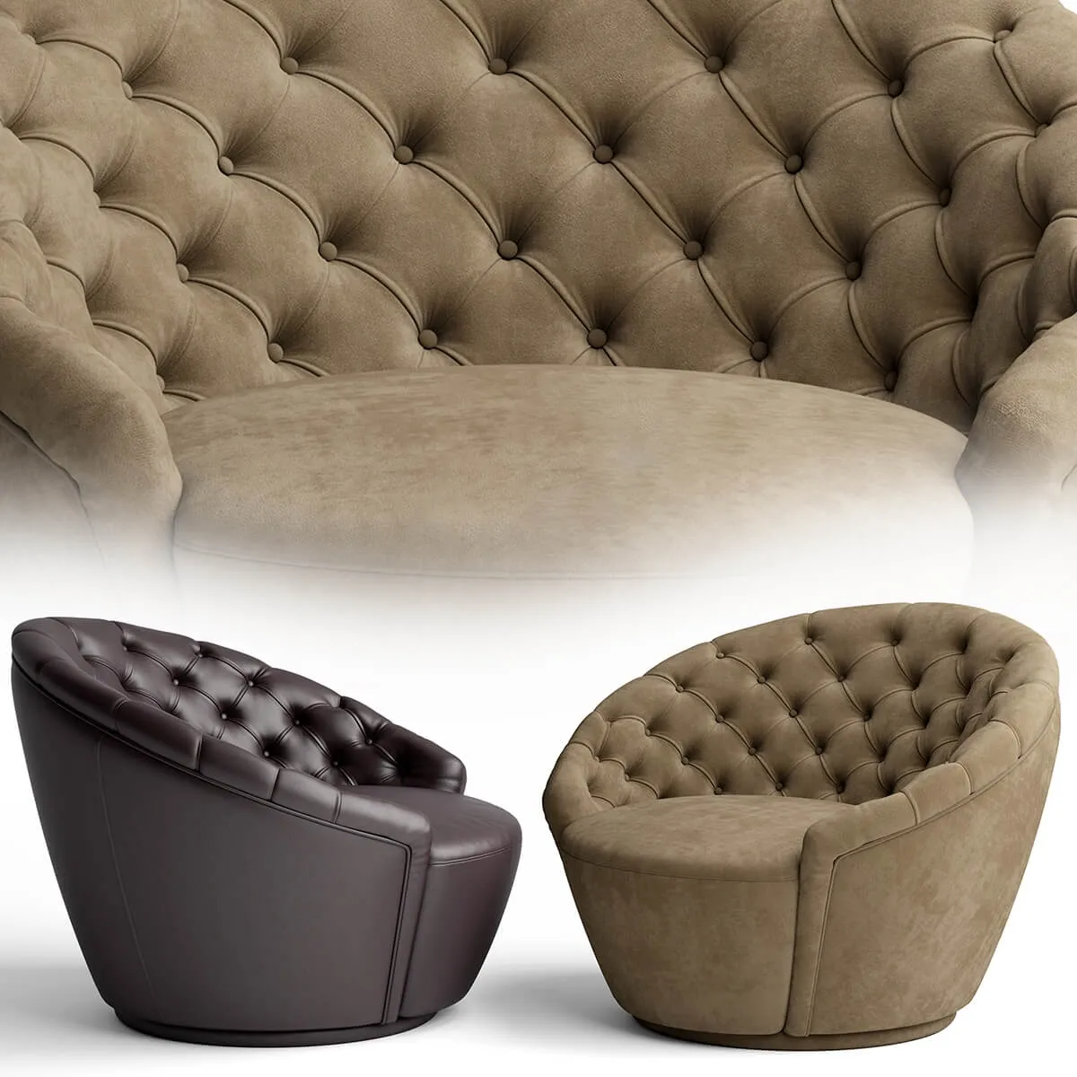 furniture - Armchair Agon Visionnaire 3D Model