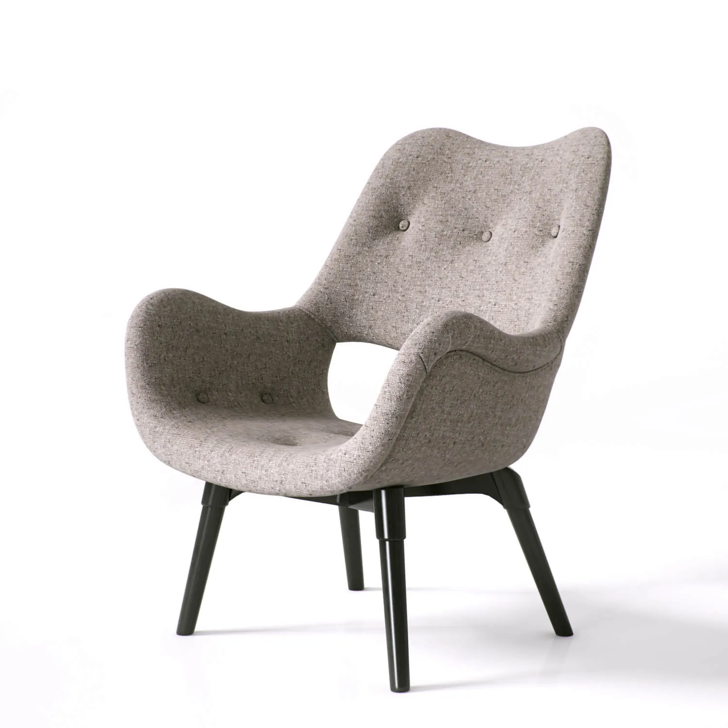 furniture - Armchair B210 3D Model