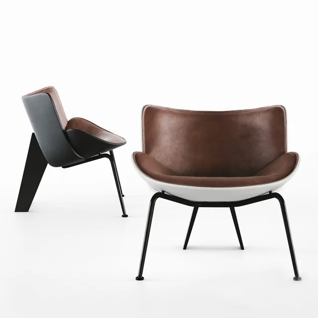 furniture - Armchair B&B Italia Do-Maru 3D Model