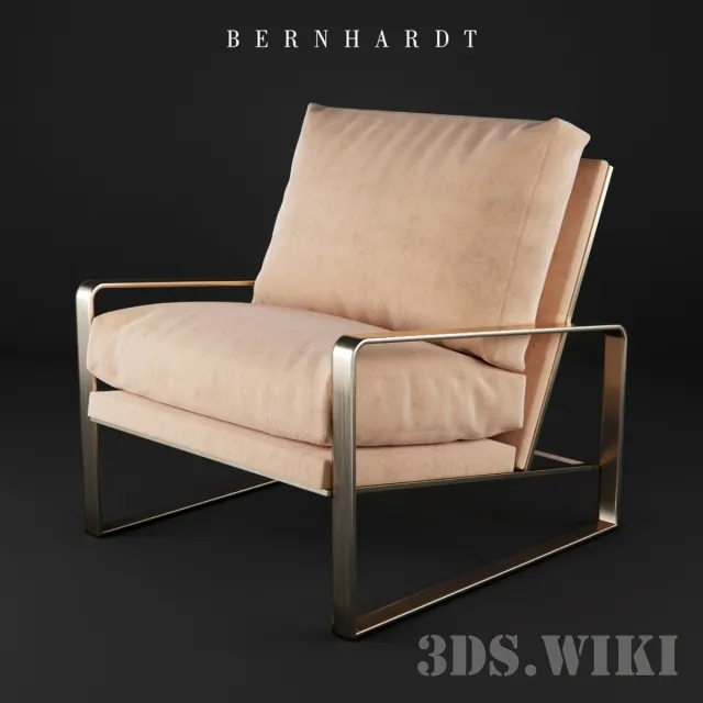 furniture - Armchair Bernhardt 3D Model