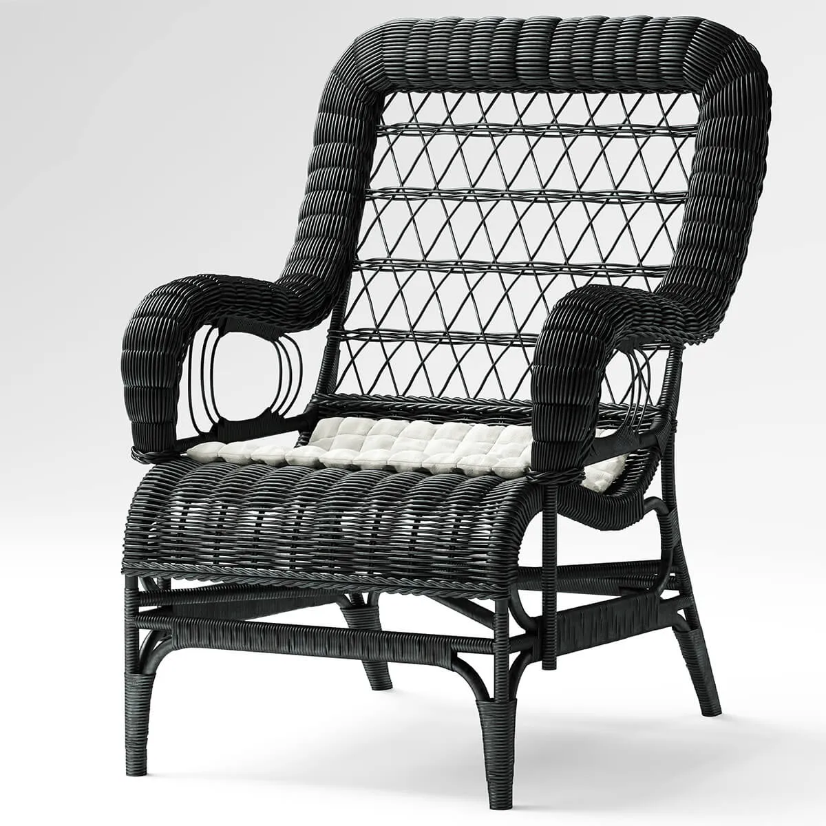 furniture - Armchair Blixen 05 3D Model