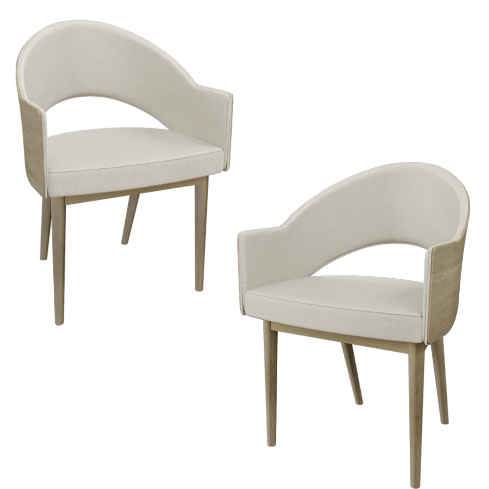 furniture - Armchair Blue Eyes 3D Model