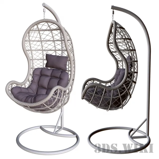 furniture - Armchair Cand 3D Model