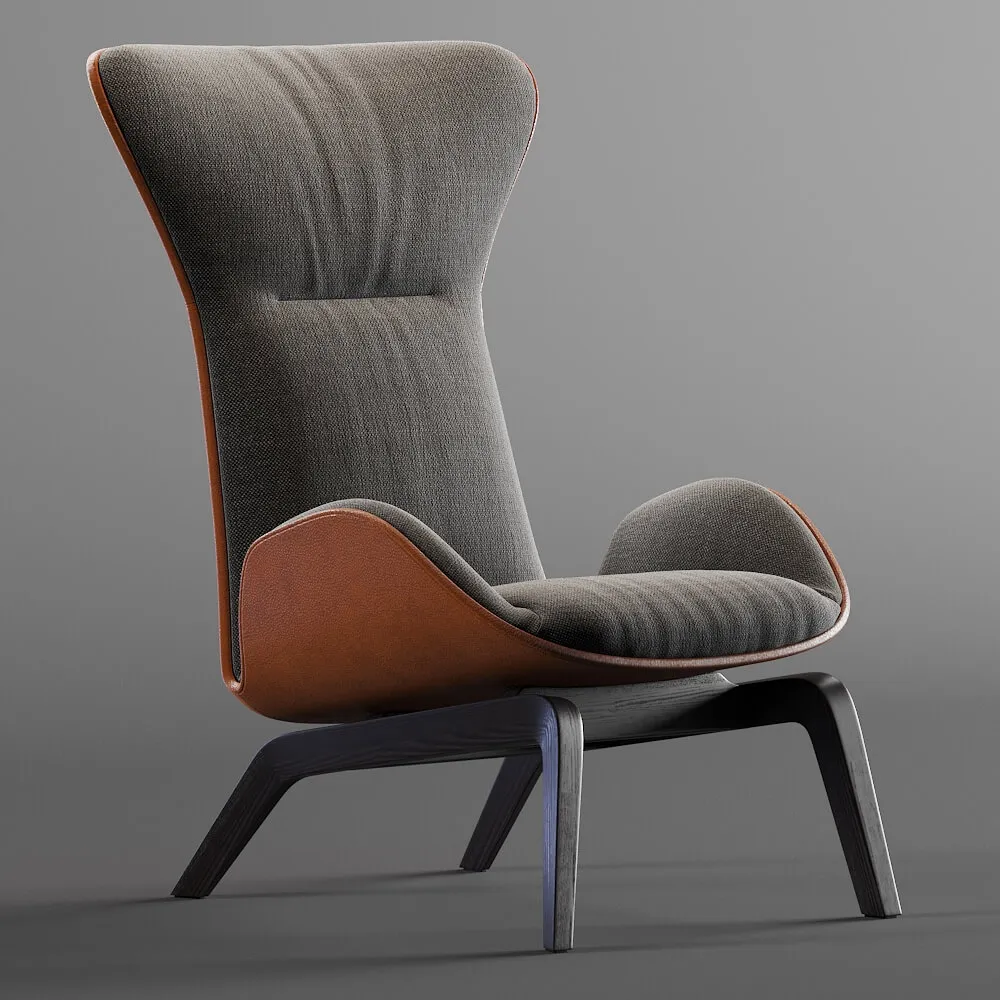 furniture - Armchair Casamania & Horm SOHO 3D Model