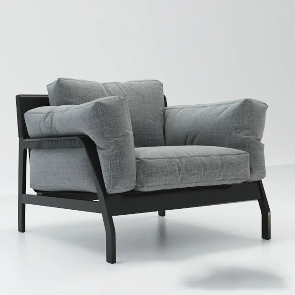 furniture - Armchair Cassina 285 01/11 ELORO 3D Model