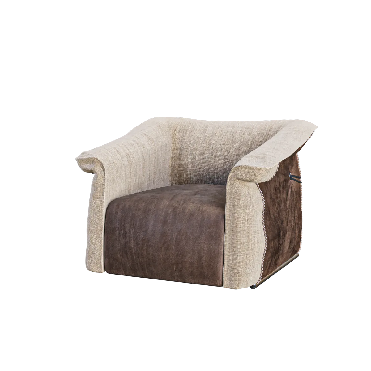 furniture - Armchair Charlotte 3D Model