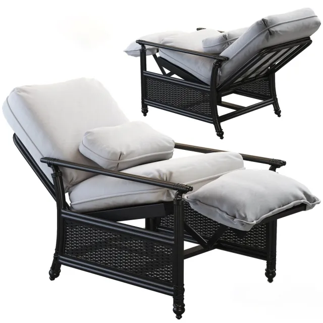 furniture - Armchair Coco Isle by Castelle 3D Model