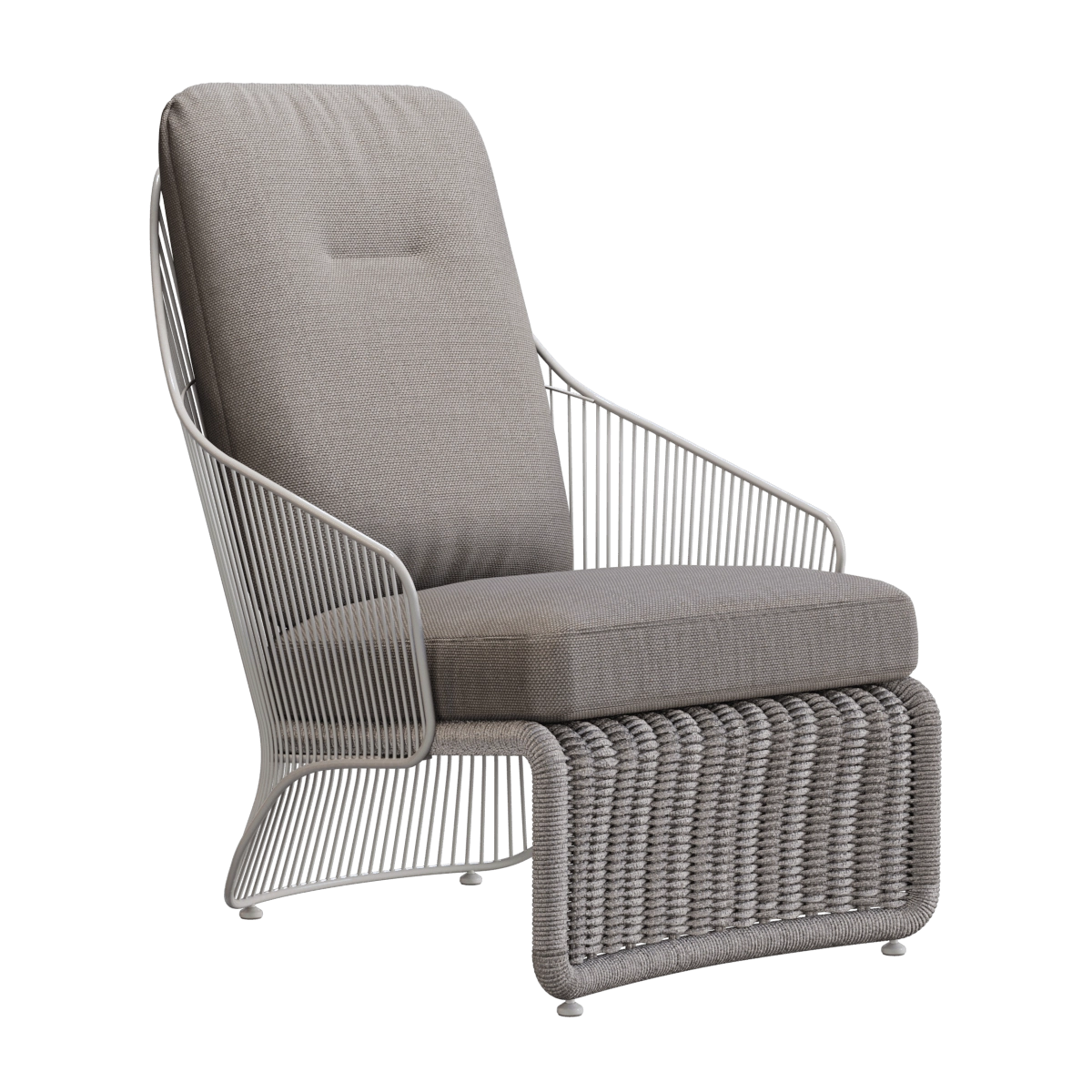furniture - Armchair Colette Outdoor Bergère 3D Model
