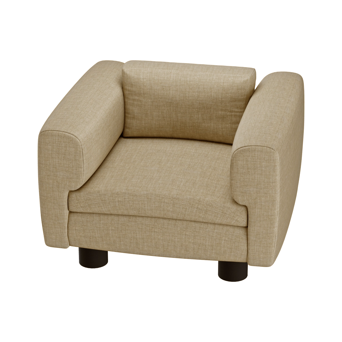 furniture - Armchair Durant Club 3D Model