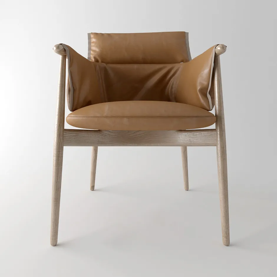 furniture - Armchair E005 3D Model