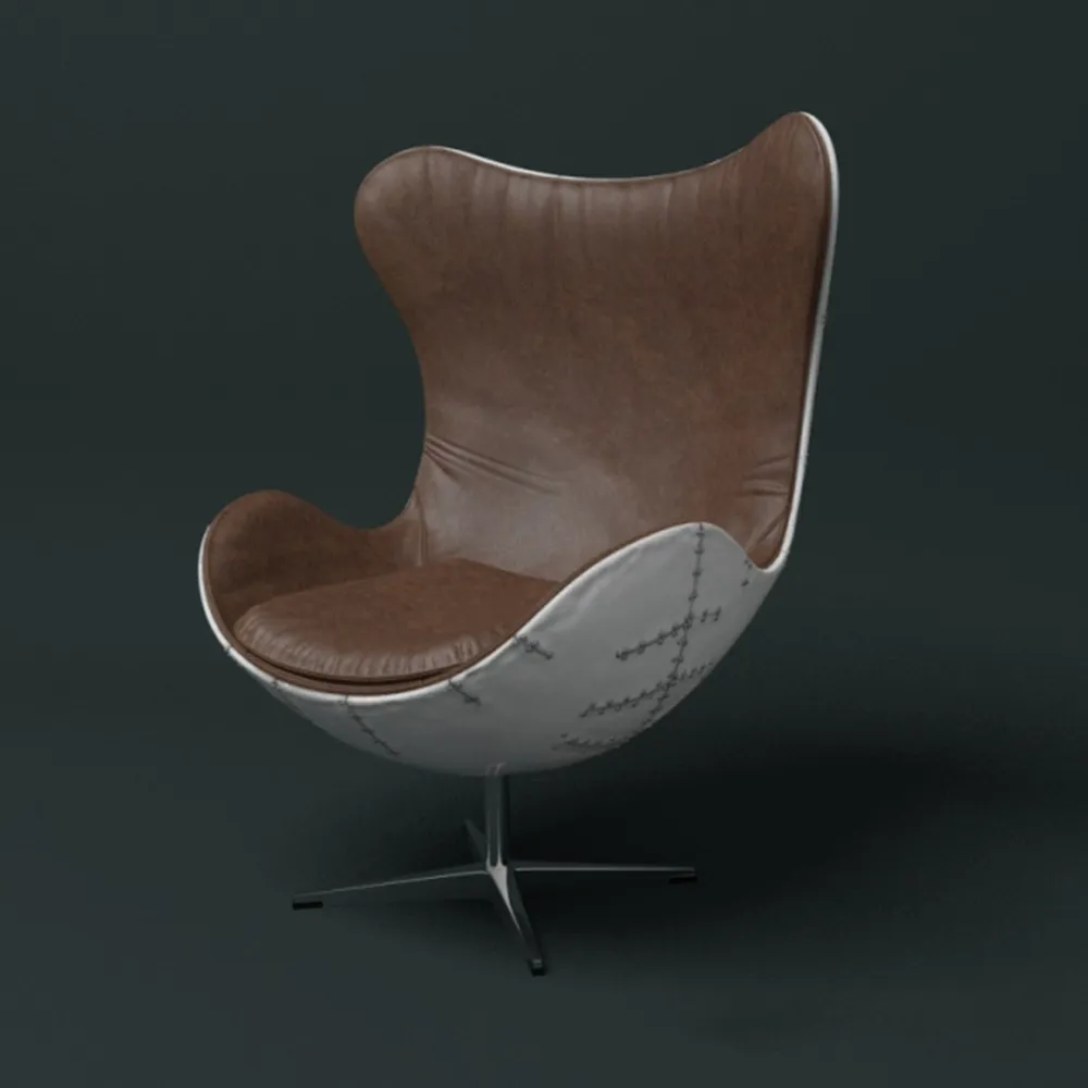 furniture - ArmChair - Egg 3D Model