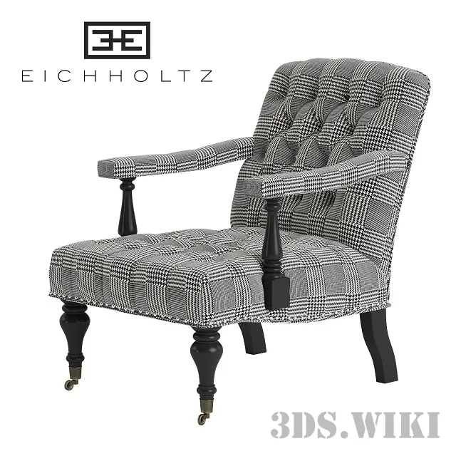 furniture - Armchair Eichholtz 108957 3D Model