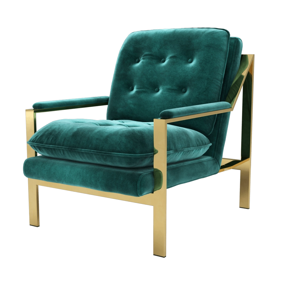 furniture - Armchair  Emerald 3D Model
