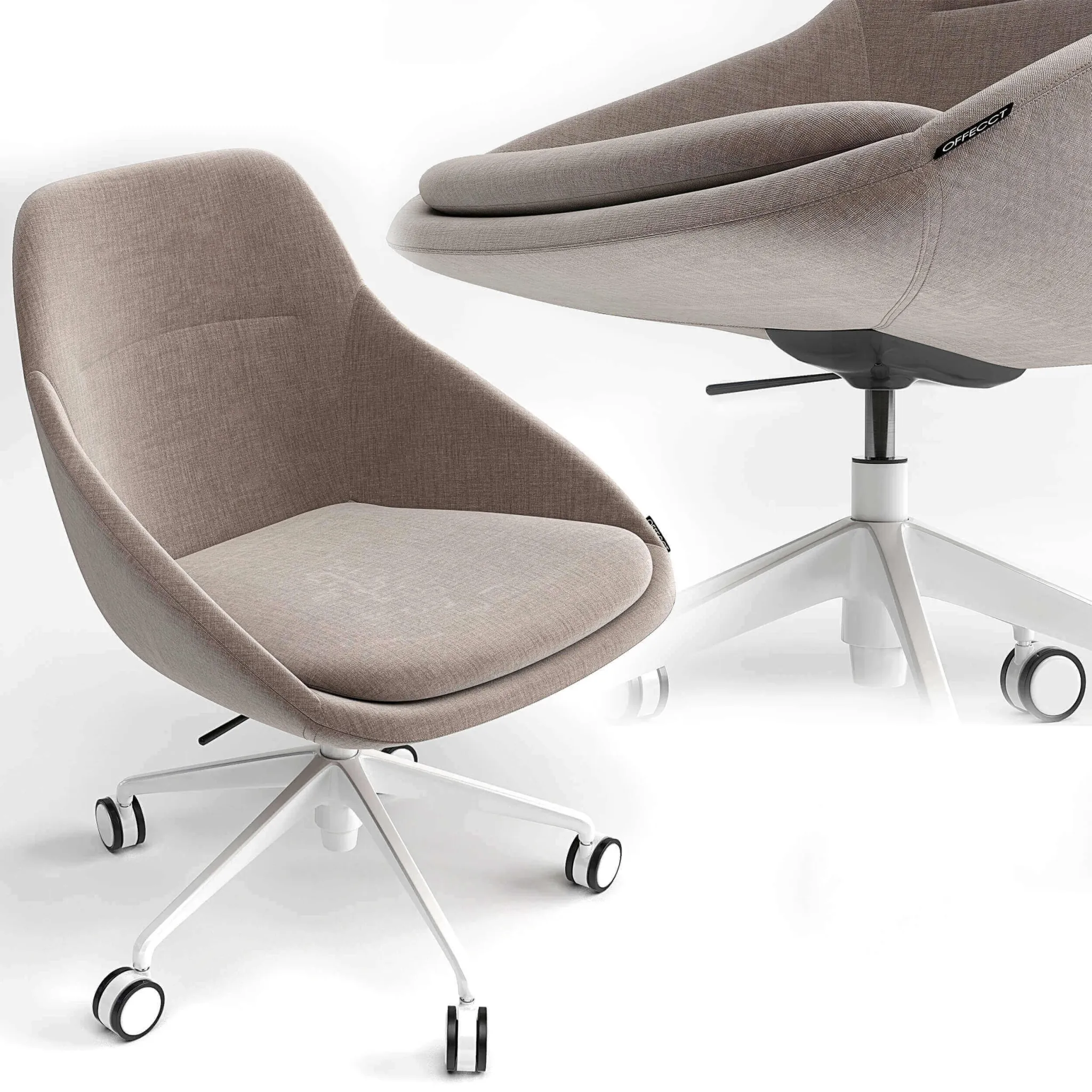 furniture - Armchair Ezy Low 3D Model