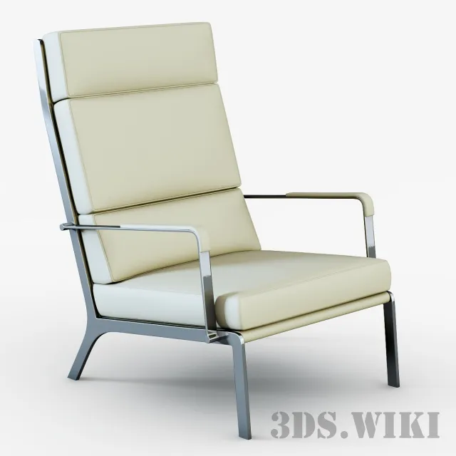 furniture - Armchair GILBERT by Jaime Casadesus 3D Model