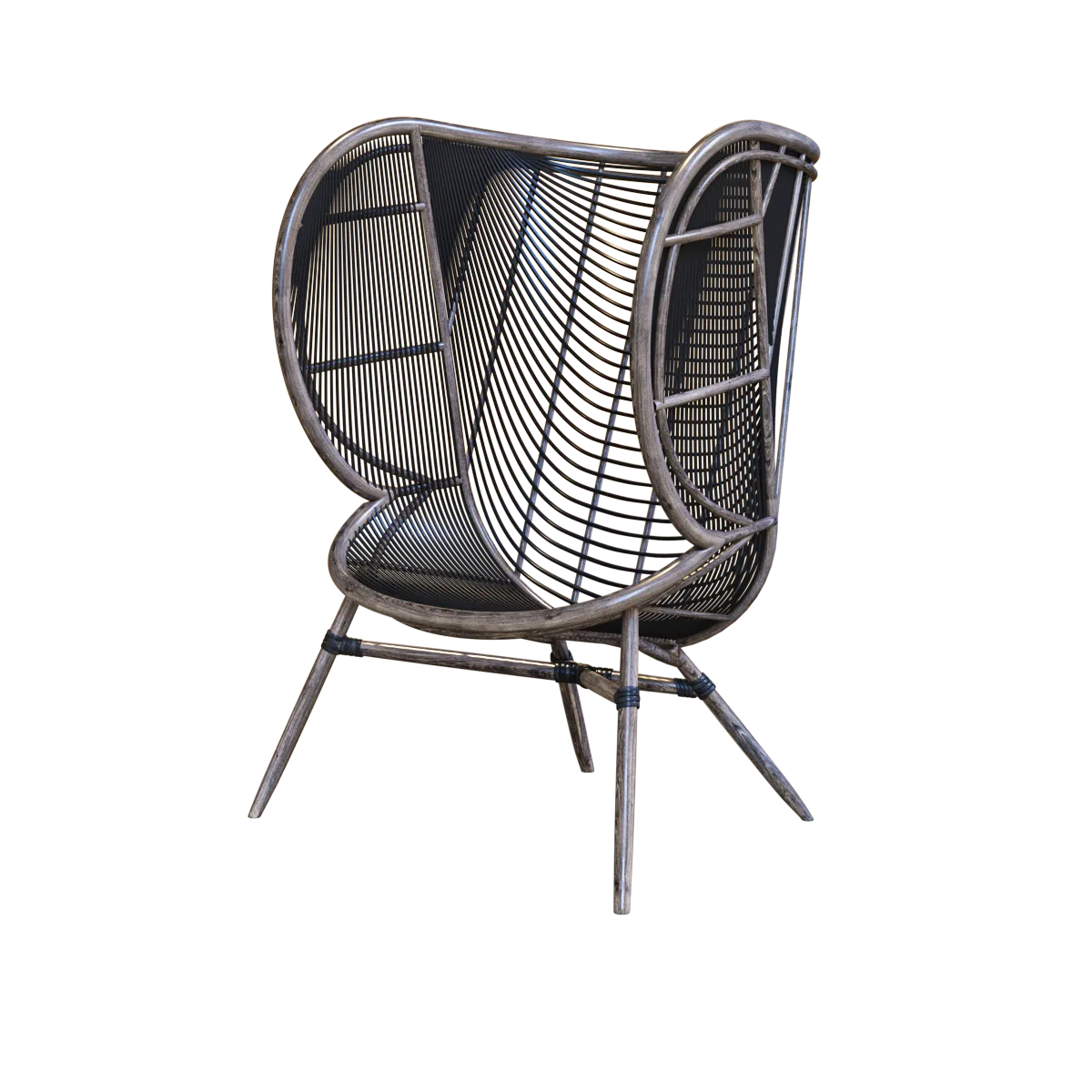 furniture - Armchair Greige Design Olaf 3D Model