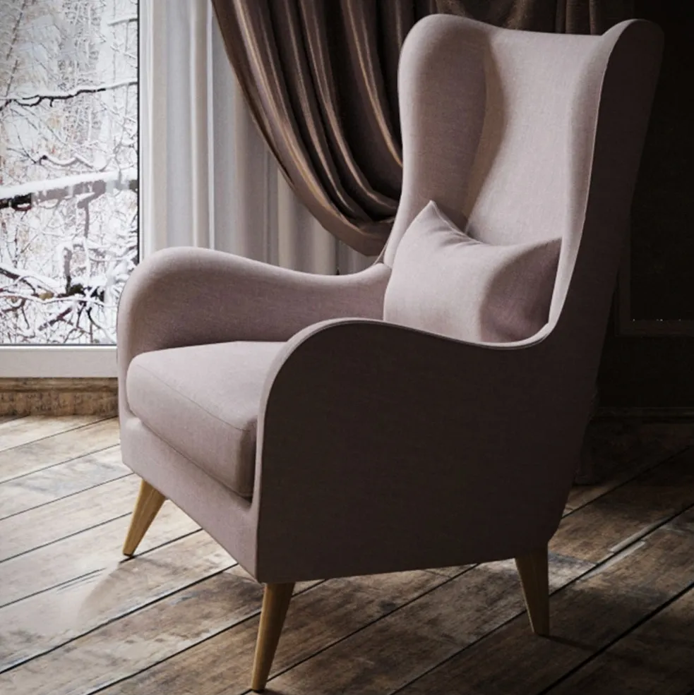 furniture - Armchair Greta 3D Model