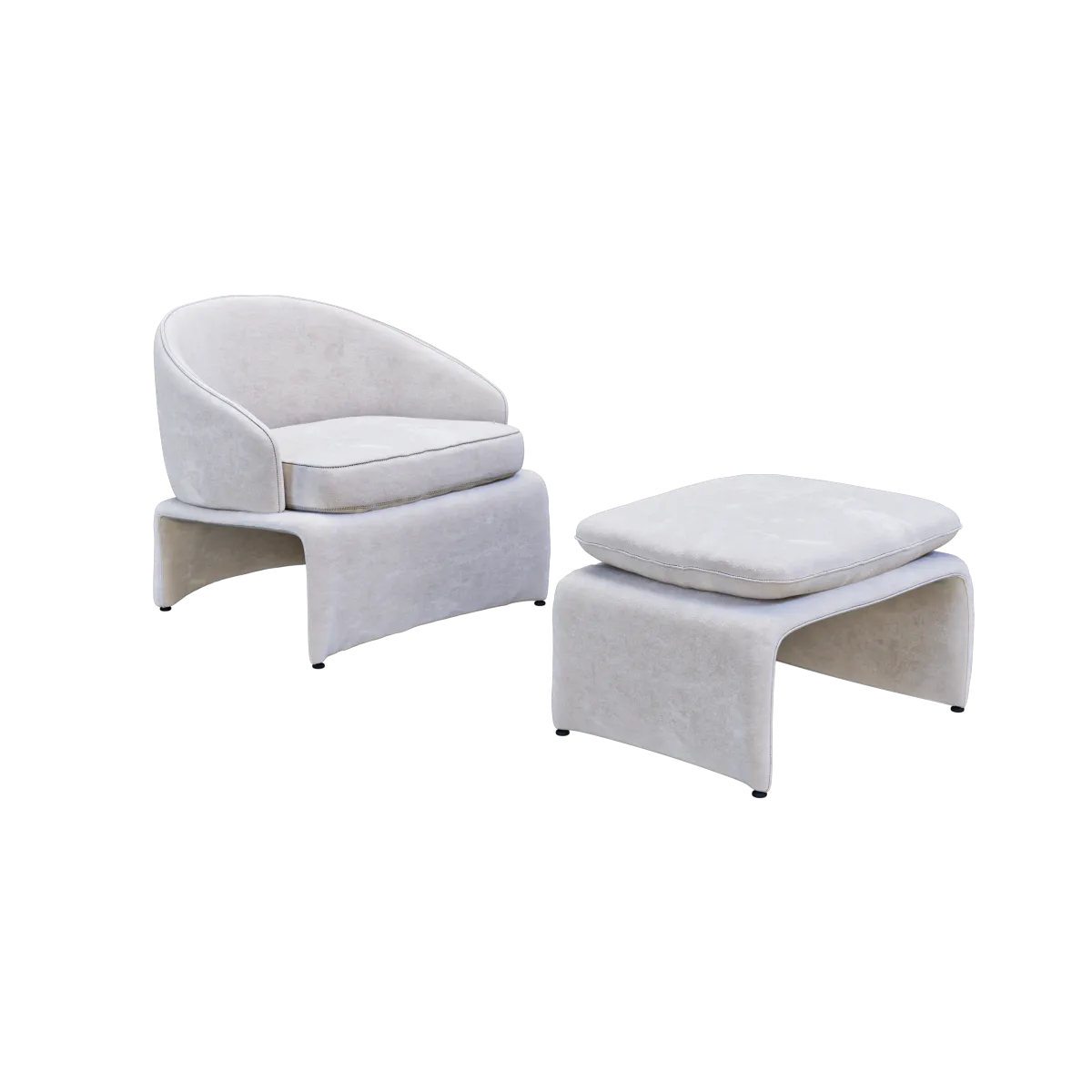 furniture - Armchair Halley 3D Model
