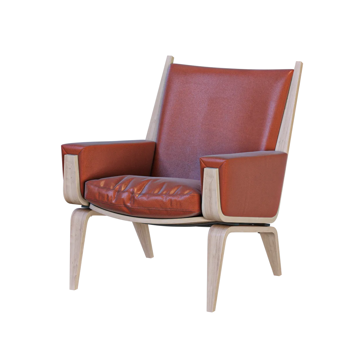 furniture - Armchair Hans Wegner 3D Model